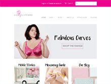 Tablet Screenshot of lizaclifford.com